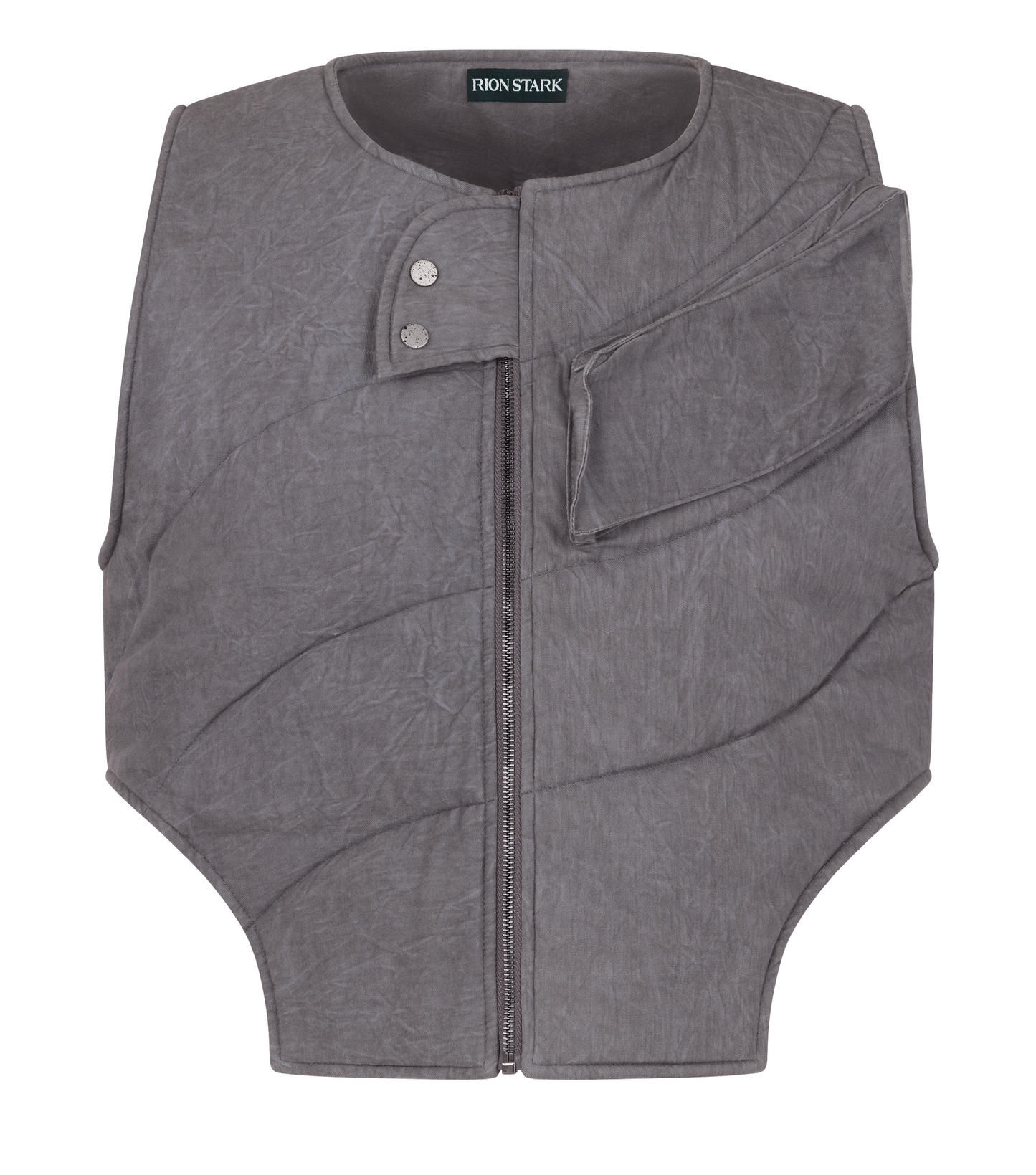 OBJECT DYED PUFFER VEST