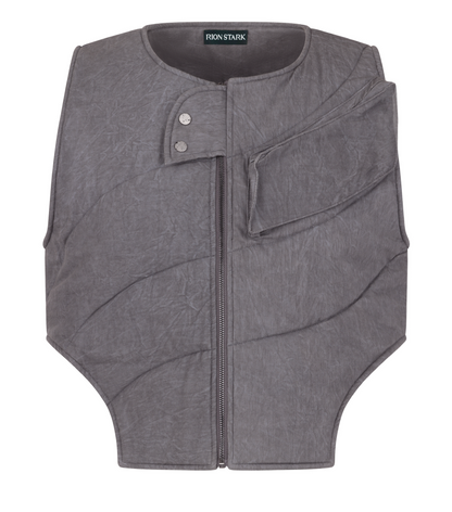 OBJECT DYED PUFFER VEST